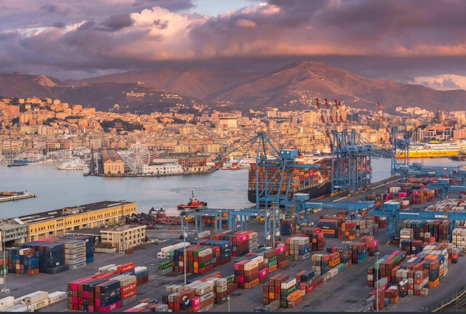 *PORT İN İTALY ( Trieste, Salerno, Napoli, Augusta (Sicilya), Bari, Genoa, Porto Torres (Sardunya)