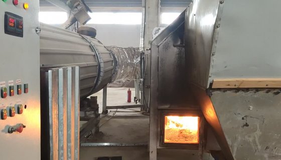 Sawdust Drying System 