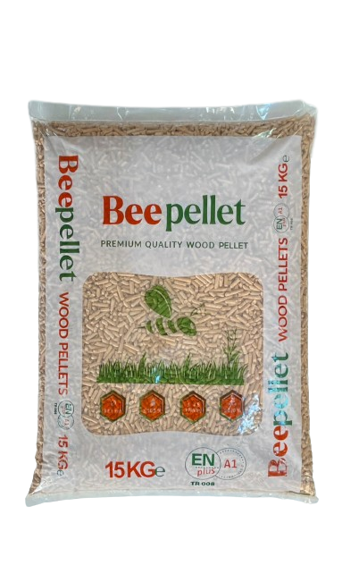 EN plus A1 ® 6 MM, 15 KG, 100%  WOOD PELLETS - Exworks                                                                                                                            