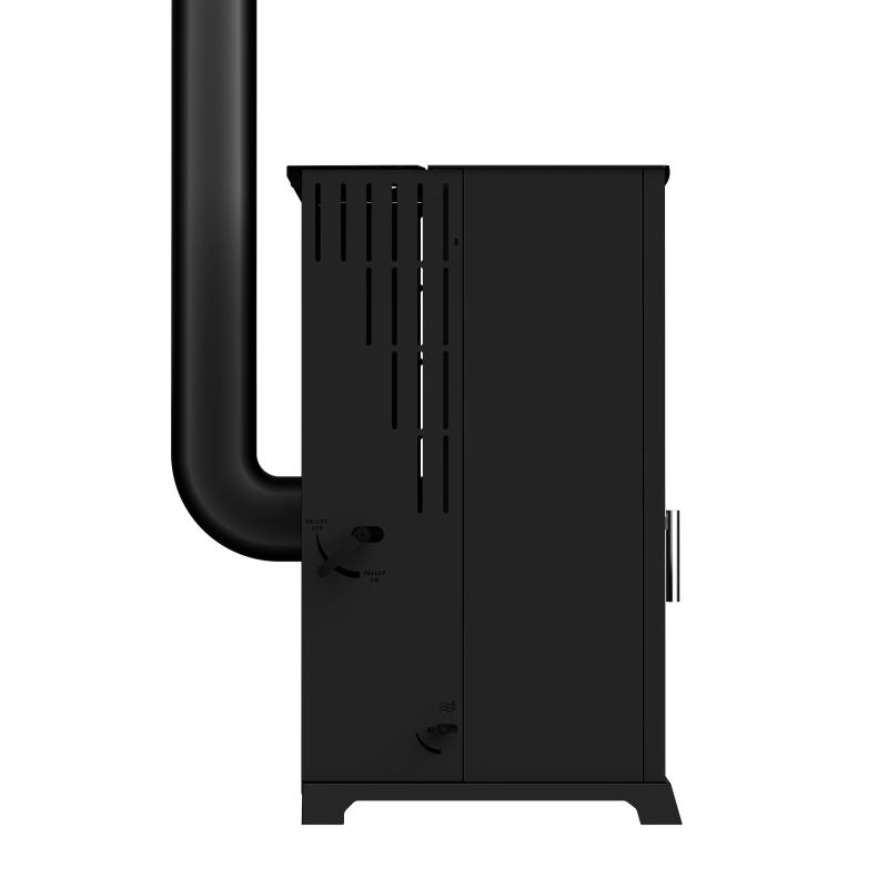 STOVE PELLET AND WOOD STOVE-ECO 8 KW