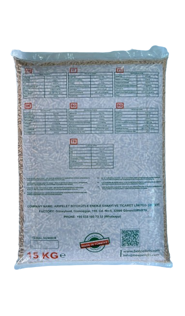 EN plus A1 ® 6 MM, 15 KG, 100%  WOOD PELLETS - Exworks                                                                                                                            